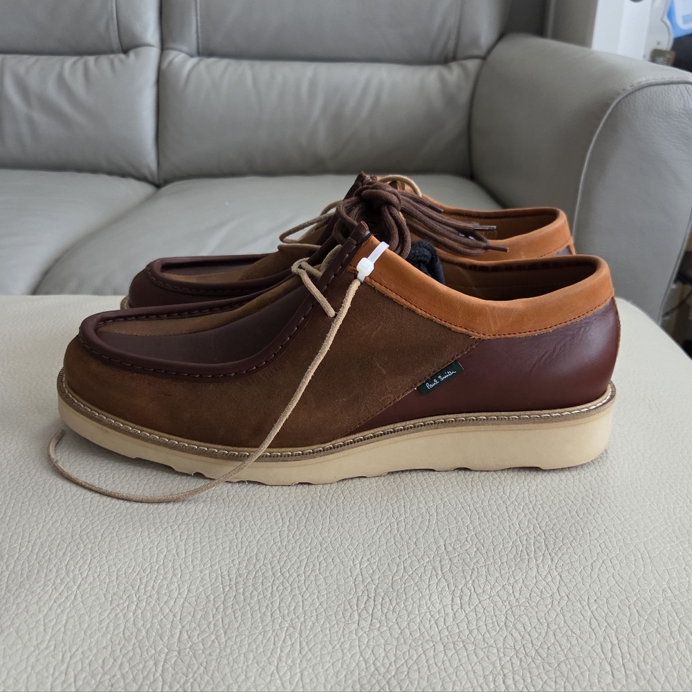 PS Paul Smith Rees Men's Leather Moccasins - Made In Portugal -UK 10/EU 44/US 11 - Picture 3 of 10